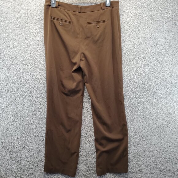 Charter Club Slim It Up Dress Pants Slacks Browns Size 12 Business - Picture 6 of 9